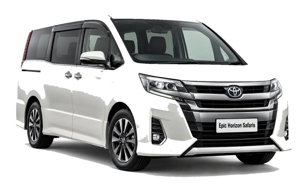 Van, such as the Toyota Noah, 7 seater